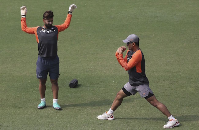 Rishabh Pant, MS Dhoni