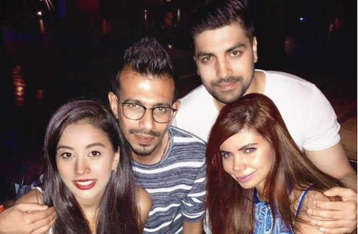 Yuzvendra Chahal, Elixir Nahar with friends