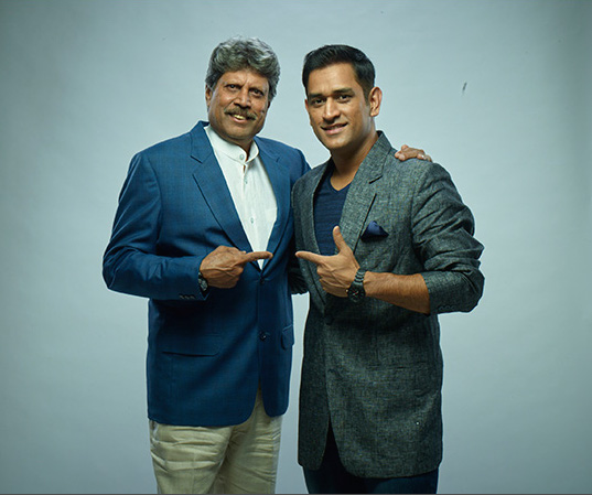 Kapil Dev, MS Dhoni, India