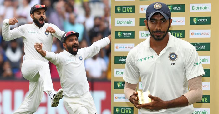 Team India reacts after defeating the Aussies in the Boxing Day Test