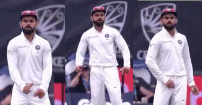 WATCH: Kohli shows his dancing moves on the field – IND vs AUS Test