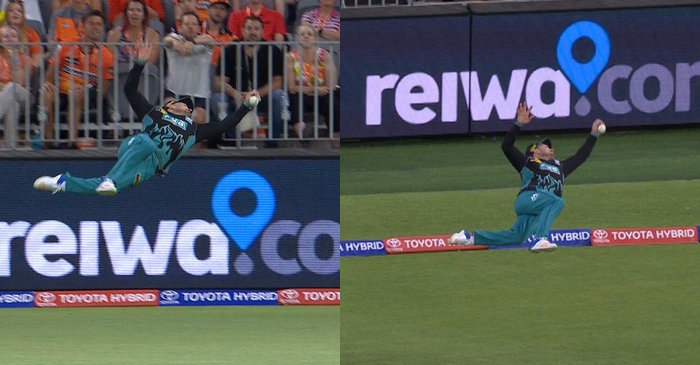 WATCH: Brendon McCullum’s masterclass near the boundary rope