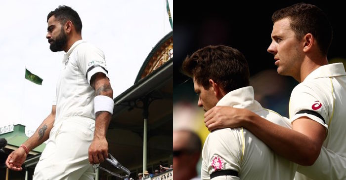 The reason why both Indian and Australian players are wearing black armbands in the Sydney Test