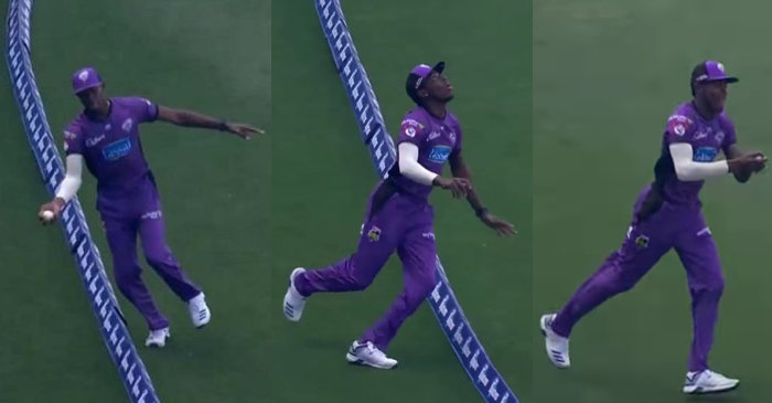 WATCH: Jofra Archer takes an incredible catch near the boundary rope