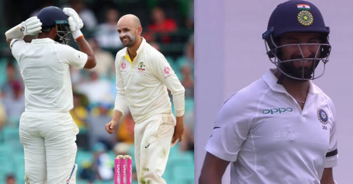 “Aren’t you bored yet?” : Nathan Lyon’s cheeky chirp at Cheteshwar Pujara in Sydney Test