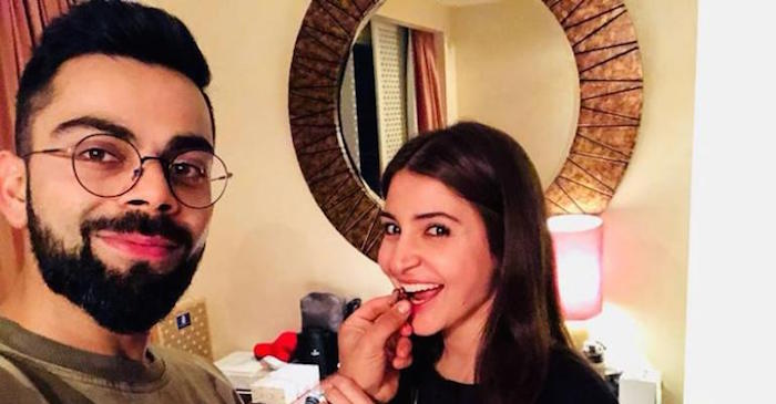 Virat Kohli, Anushka Sharma cut cake to celebrate India’s first-ever Test series win in Australia