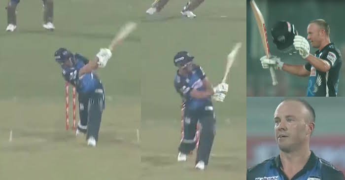 WATCH: Crowd chants “AB! AB!” as AB de Villiers smashes a 50-ball century in Bangladesh Premier League