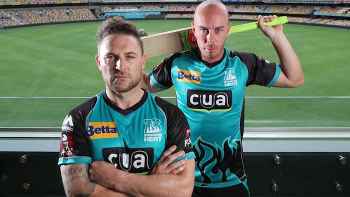 Brendon McCullum and Chris Lynn