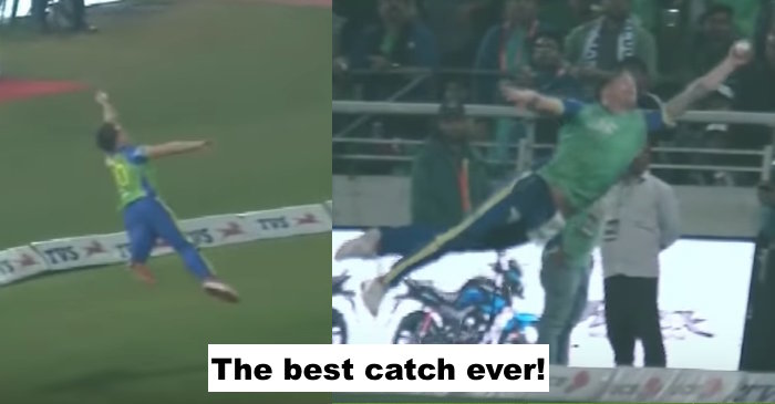 WATCH: Jason Roy pull off outrageous catch in BPL 2019