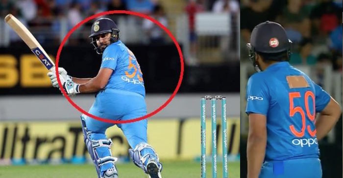 WATCH: Rohit Sharma wears Vijay Shankar’s jersey no. 59 instead of his usual 45