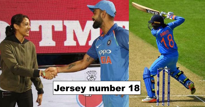 Smriti Mandhana reveals the reason behind her jersey number 18, same as Virat Kohli