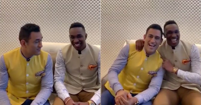 WATCH: MS Dhoni congratulate DJ Bravo on his new song ‘Asia’, calls him brother from another mother