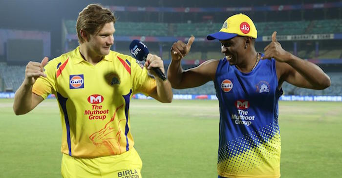 IPL 2019: Shane Watson learns a few dance moves from Dwayne Bravo, watch video