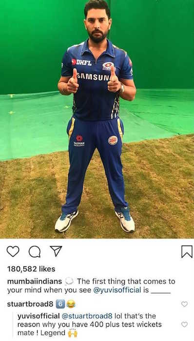 Yuvraj Singh instagram