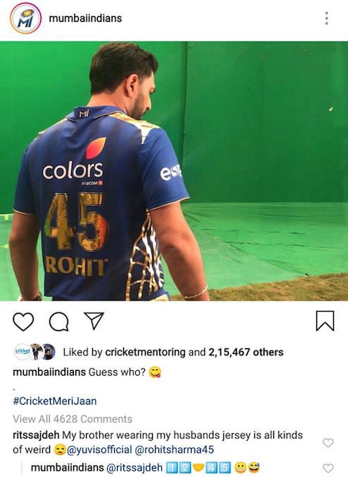 Yuvraj Singh Mumbai-Indians