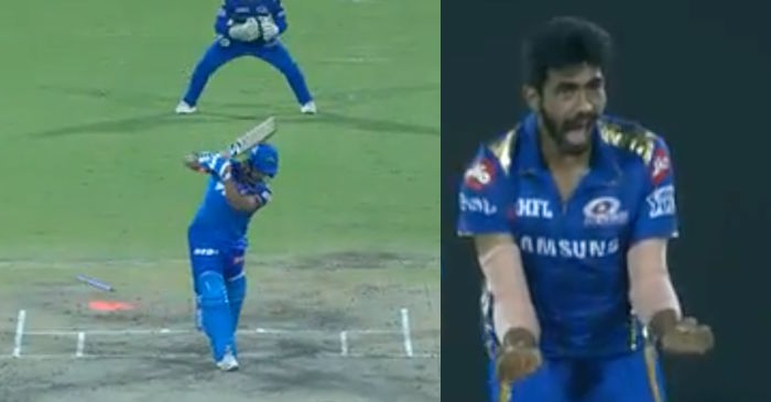 IPL 2019 – WATCH: Jasprit Bumrah sends Rishabh Pant’s off-stump cartwheeling in Delhi (DC vs MI)