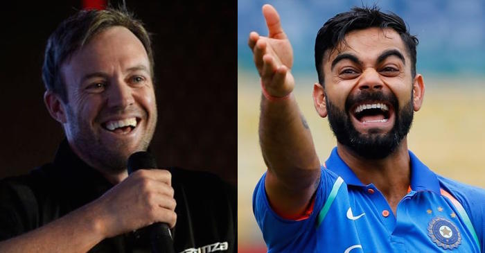 AB de Villiers hilariously reveals why he is scared of saying anything to Virat Kohli