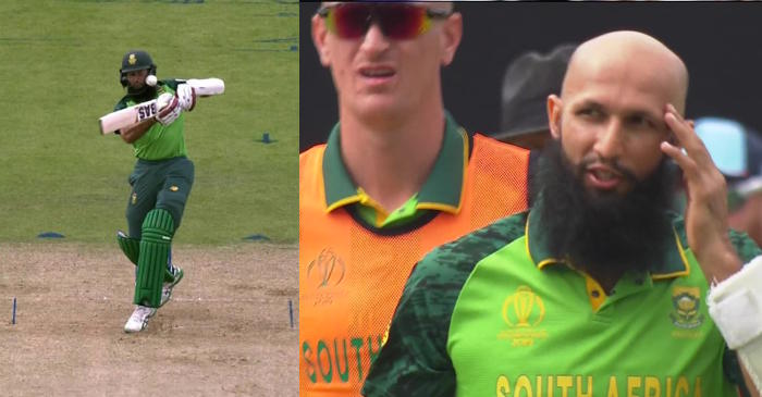 ICC World Cup 2019: South Africa opener Hashim Amla retires hurt after being hit in the head by a 90mph ball from England’s Jofra Archer