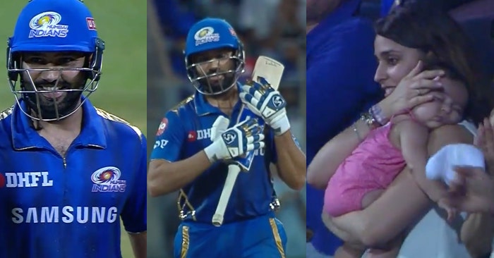 IPL 2019: WATCH – Rohit Sharma’s unique celebration, dedicates his fifty to daughter Samaira (MI vs KKR)