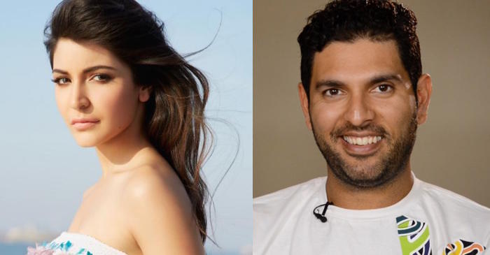 Yuvraj Singh gives a new nickname to Anushka Sharma on her retirement message to him