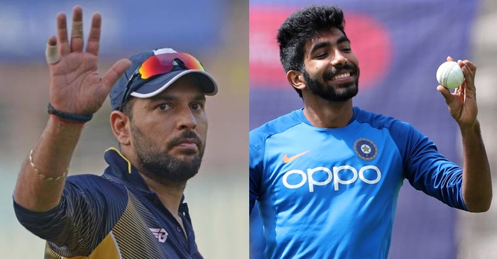 Yuvraj Singh tries to troll Jasprit Bumrah but gets hilariously trolled back