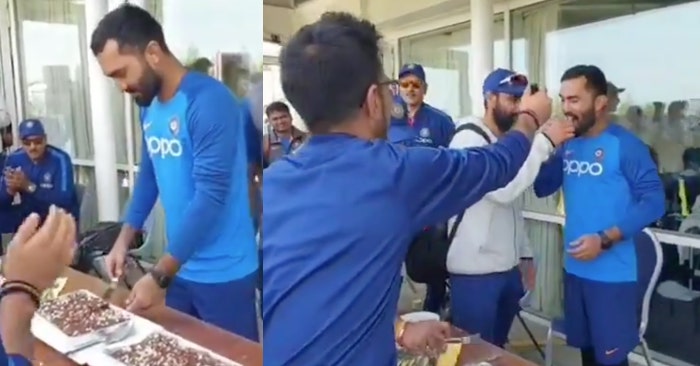 WATCH: Team India celebrated Dinesh Karthik’s 34th birthday