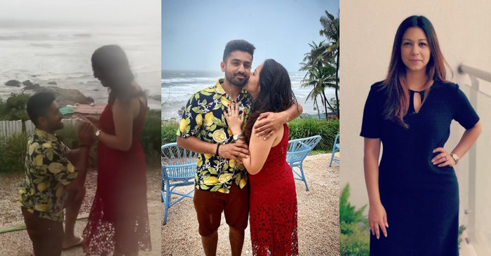 Karun Nair gets engaged to his long-time girlfriend Sanaya Takariwala