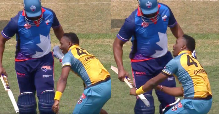 Global T20 Canada 2019 – WATCH: Dwayne Bravo teases Kieron Pollard after dismissing him