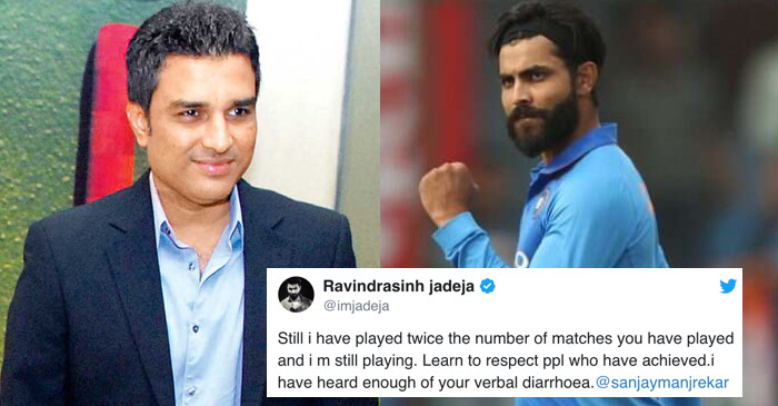 ICC World Cup 2019: Ravindra Jadeja slams Sanjay Manjrekar for calling him a ‘bits and pieces’ player