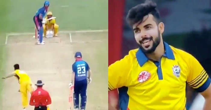 Global T20 Canada 2019: Yuvraj Singh stuns Shadab Khan with a glorious flat six