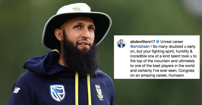 Hashim Amla retires: Cricketing world pays tribute to South Africa star batsman