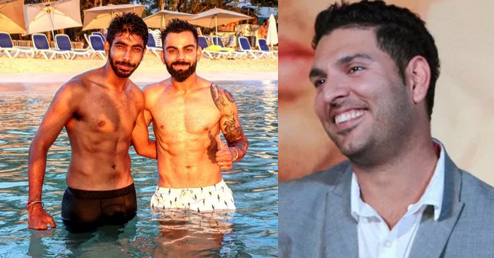 Yuvraj Singh takes a cheeky dig at Jasprit Bumrah, Virat Kohli for flaunting six-pack abs at Jolly Beach