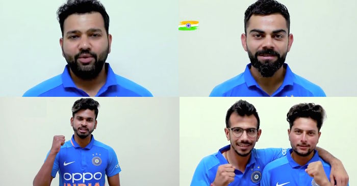 WATCH: Virat Kohli-led team wishes fellow Indians on Independence Day