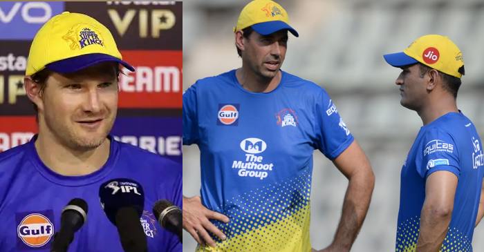 Shane Watson opens up about the relationship between CSK skipper MS Dhoni and coach Stephen Fleming