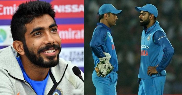 Virat Kohli or MS Dhoni – Jasprit Bumrah picks the better Indian captain