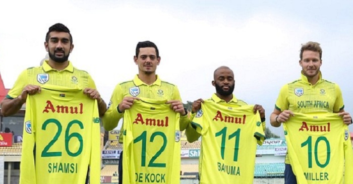 Cricket South Africa announce Amul as the new sponsor for Proteas tour of India