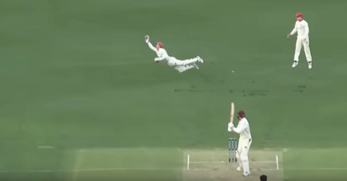 Sheffield Shield: WATCH – Alex Carey takes a sensational flying catch to dismiss Matt Renshaw