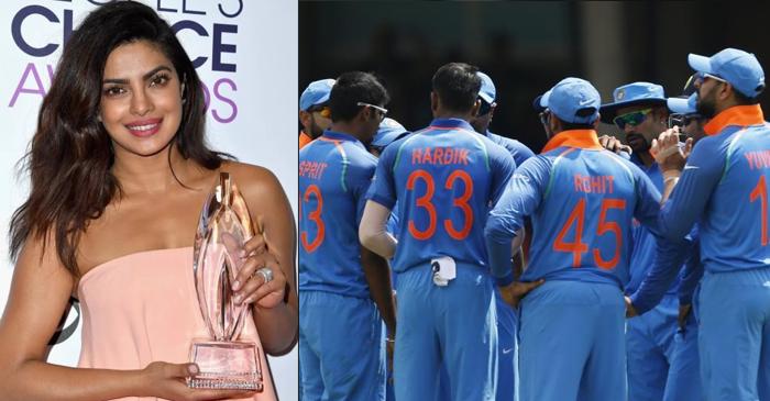 Priyanka Chopra reveals the name for her two current favourite cricketers