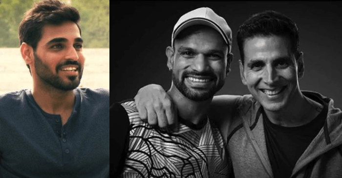 Bhuvneshwar Kumar trolls Shikhar Dhawan for mimicking Akshay Kumar’s ‘Housefull 4’ character