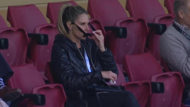 Candice Warner crying