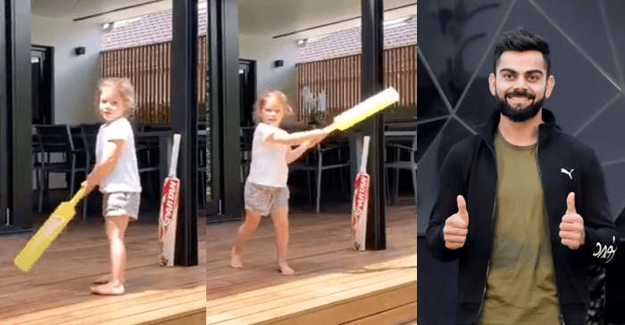 David Warner’s daughter Indi Rae wants to be Virat Kohli, Candice shares the adorable video