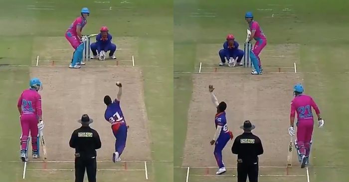 WATCH: Ambidextrous Gregory Mahlokwana picks up a wicket with each hand in MSL 2019