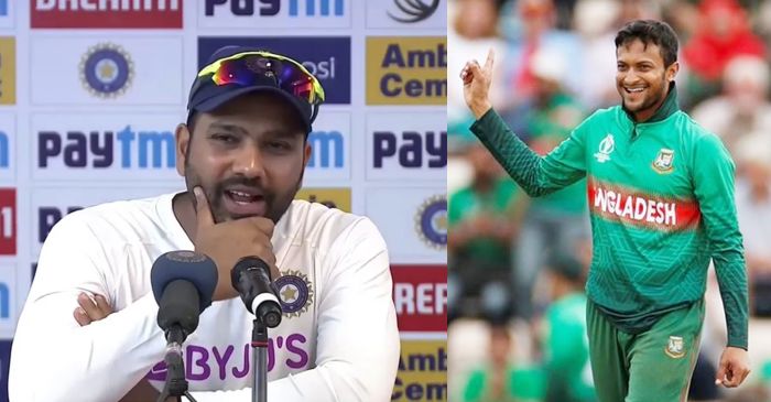 IND vs BAN: Rohit Sharma shuts down a journalist on Shakib Al Hasan’s suspension question