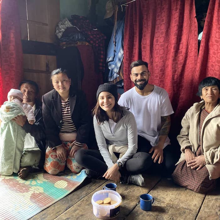 Virushka in Bhutan