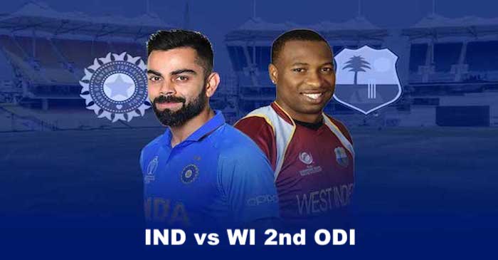 India vs West Indies 2nd ODI, Preview: Head to head stats, Team news, When and where to watch