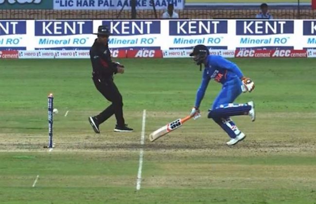 Jadeja run out