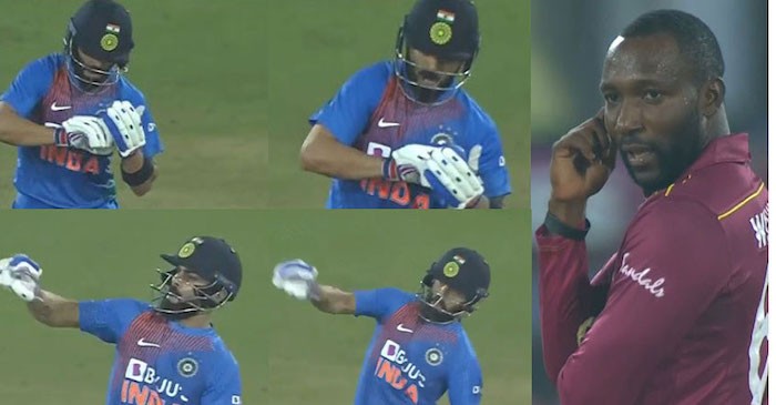 WATCH: Virat Kohli’s notebook celebration to tease Kesrick Williams during India’s record T20I chase