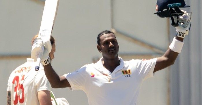 ZIM vs SL: Angelo Mathews smashes his maiden Test double ton to put Sri Lanka in commanding position