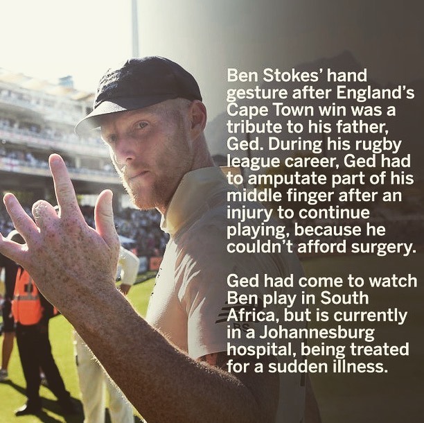 Ben Stokes instagram