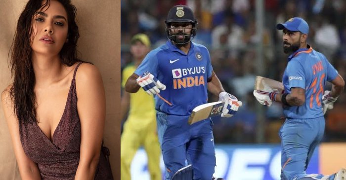 IND vs AUS: Actress Esha Gupta in awe of Rohit Sharma and Virat Kohli’s masterclass in Bengaluru